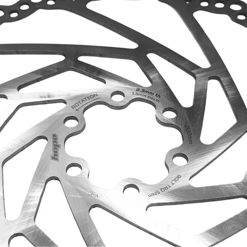 Disco de freno Hope Fixed 6 tornillos en acero para mtb