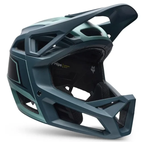 casco integral Fox Proframe RS Heatstack Artic Blue para mountain bike, enduro y dh