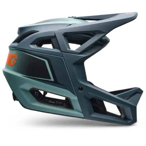casco integral Fox Proframe RS Heatstack Artic Blue vista lateral